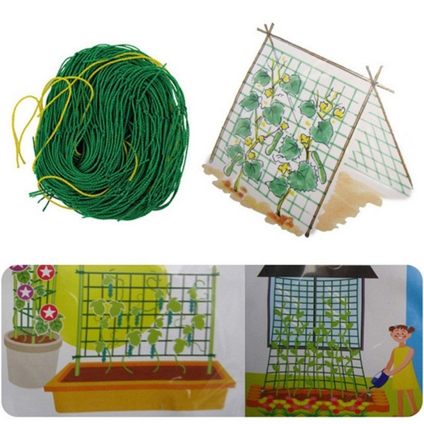 Nylon Garden Fence Vegetable Plant Trellis Netting