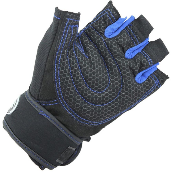 Men's Half Finger Fitness Gloves with Silicone Pads
