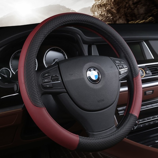 PU Leather Steering Wheel Covers