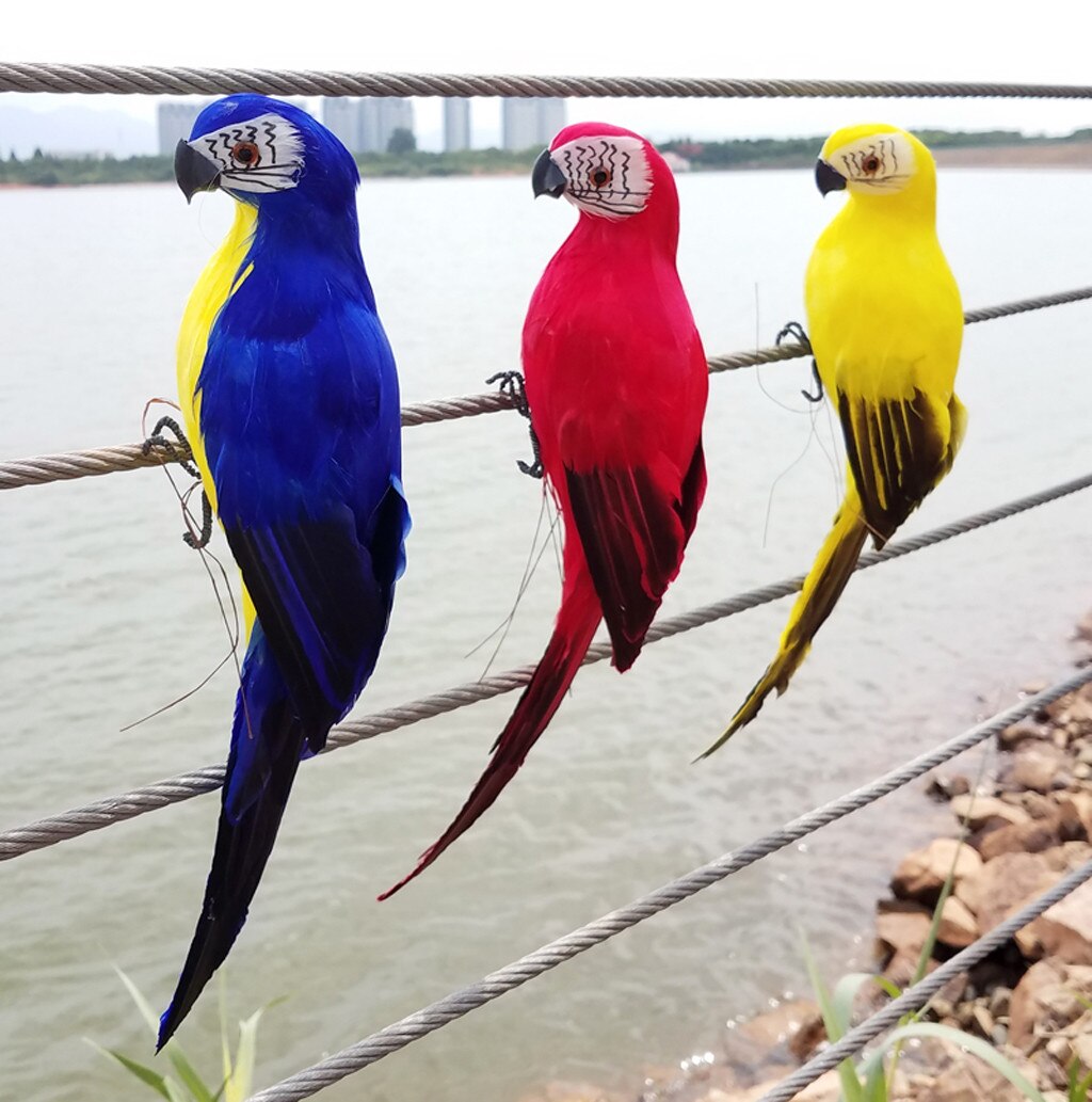 Colorful Home Garden Birds Decoration