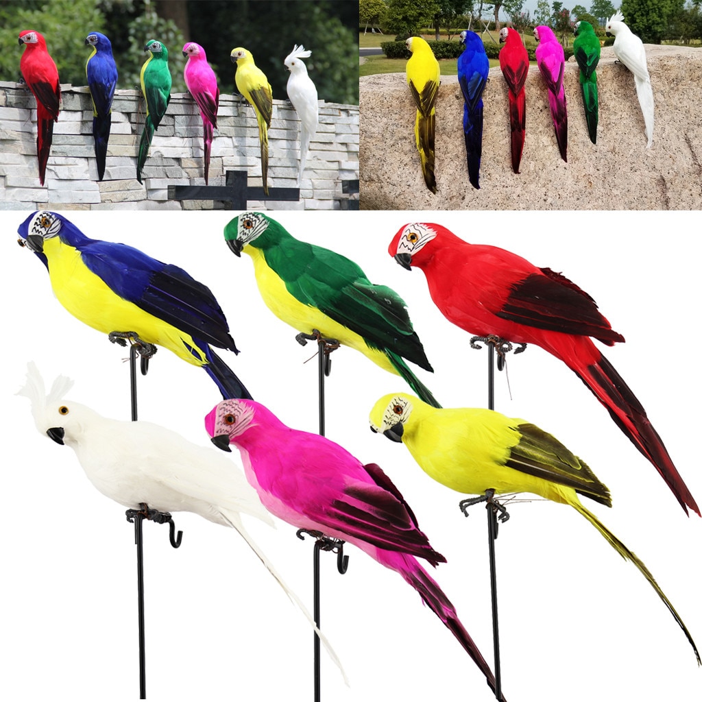 Colorful Home Garden Birds Decoration