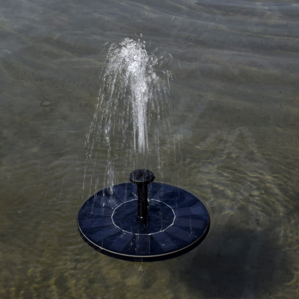 Solar Power Water Floating Fountain
