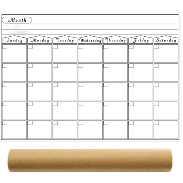 Magnetic Dry Erase Monthly Planner Calendar